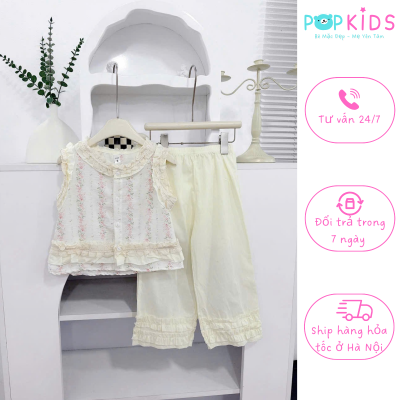 Set Bộ Đũi Phối Ren Bé Gái
