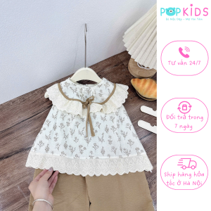 Set Bộ Đũi Nâu Be Bé Gái