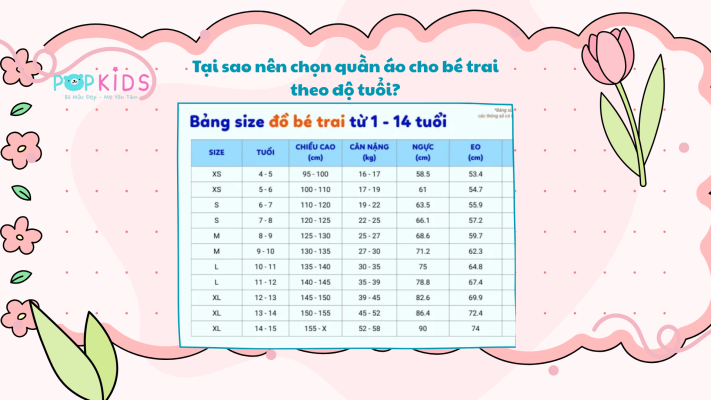 cách chọn quần áo cho bé trai
