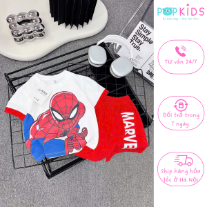 bộ spiderman bé trai