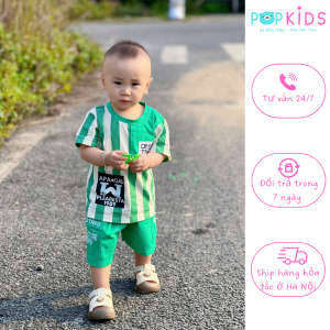 bộ quần áo mùa hè cho bé trai