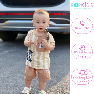 bộ quần áo mùa hè cho bé trai