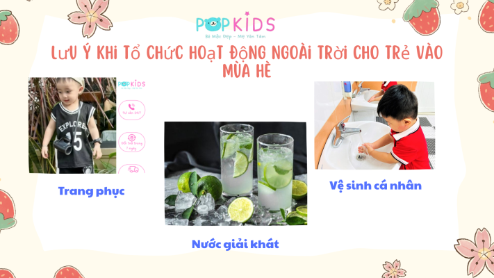 Hoạt động ngoài trời cho trẻ vào mùa hè